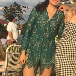 Lace romper